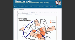 Desktop Screenshot of cfpp2000.univ-paris3.fr