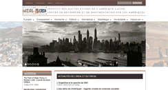 Desktop Screenshot of iheal.univ-paris3.fr